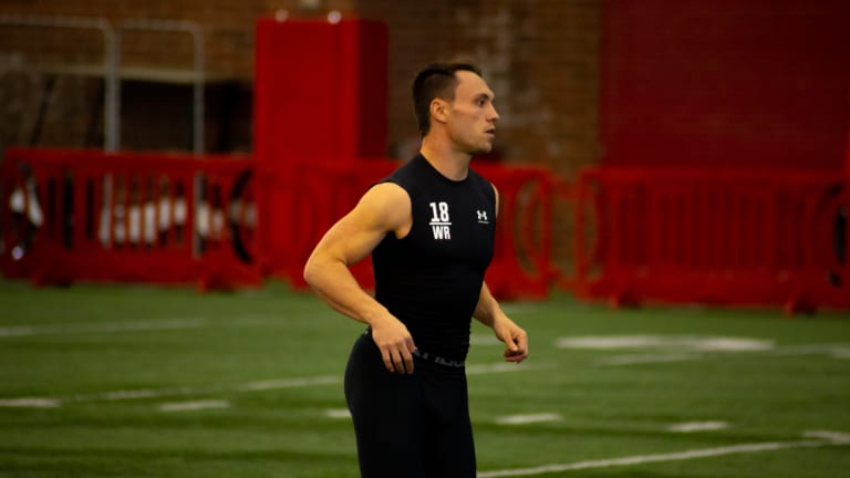 Scenes from Utah Pro Day: Britain Covey Highlights